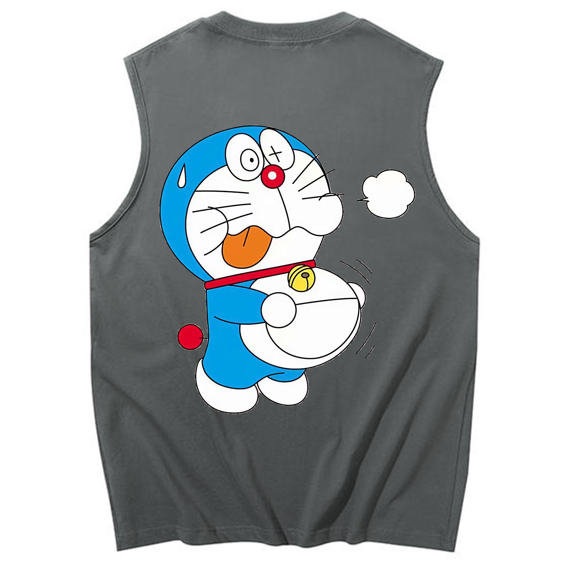 （画像用） ドラえもん Doraemon コットン100％タンクトップ（背面プリント）
